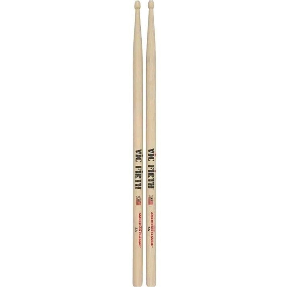 Vic Firth American Classic Hickory Drumsticks Wood 5A Snare, Drum, Cymbal